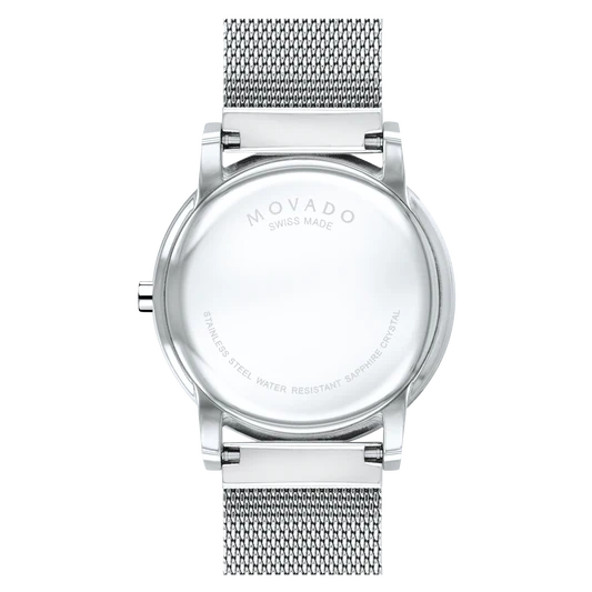 Movado Watch - Classic 40mm Museum Black Dial - Image 3