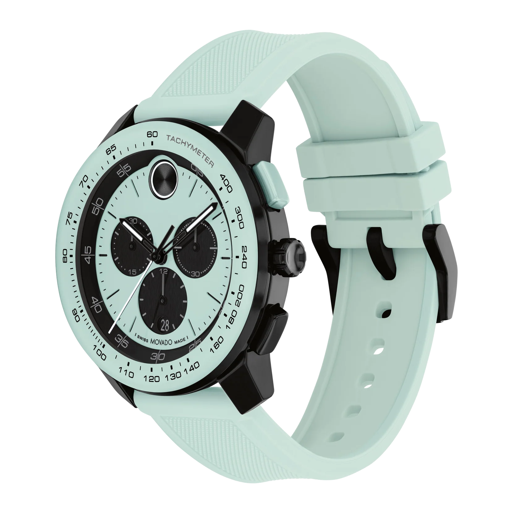 Movado Bold TR90 Chronograph - Seafoam Blue - Image 2
