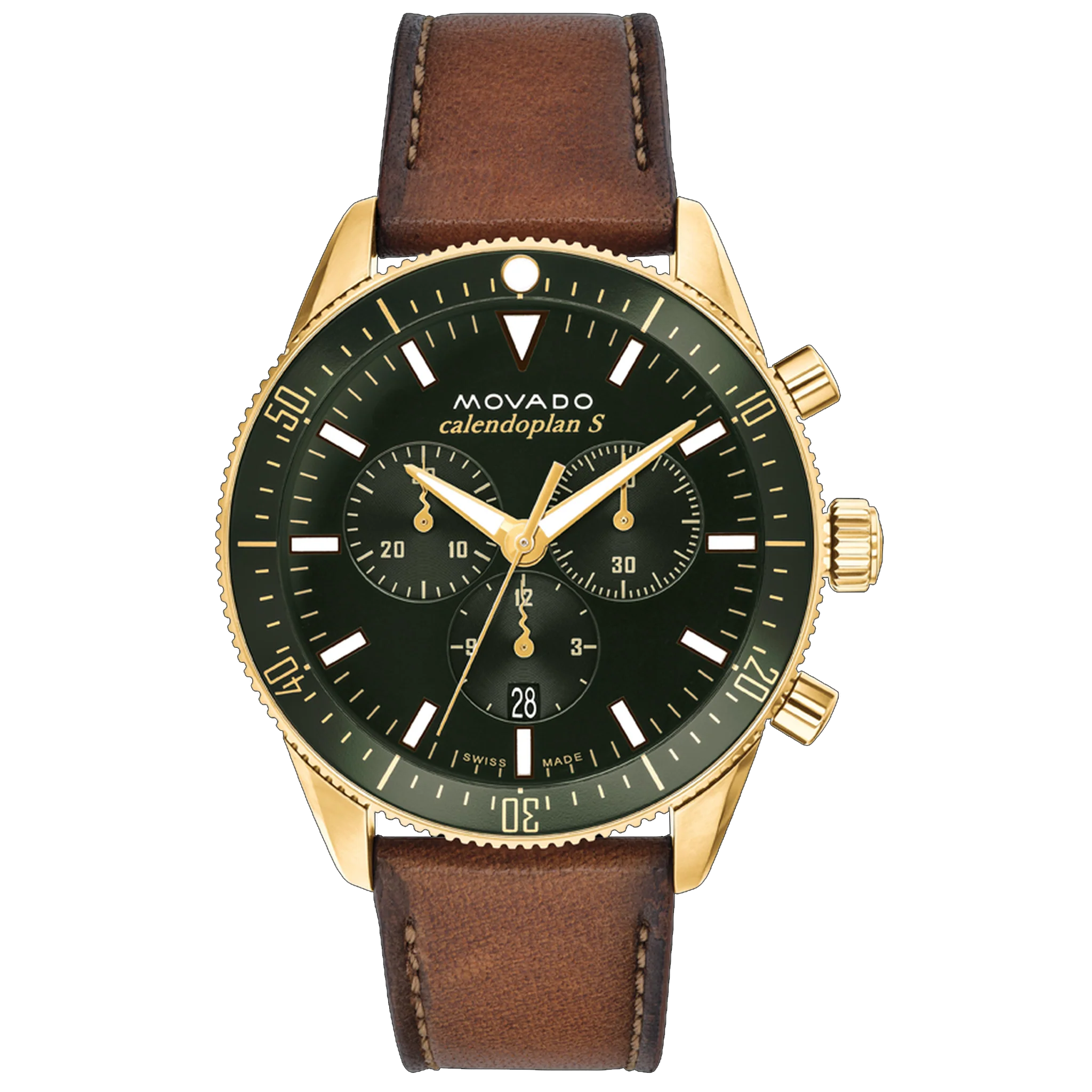 Movado Watch Heritage Series - 42mm Calendoplan S Chronograph
