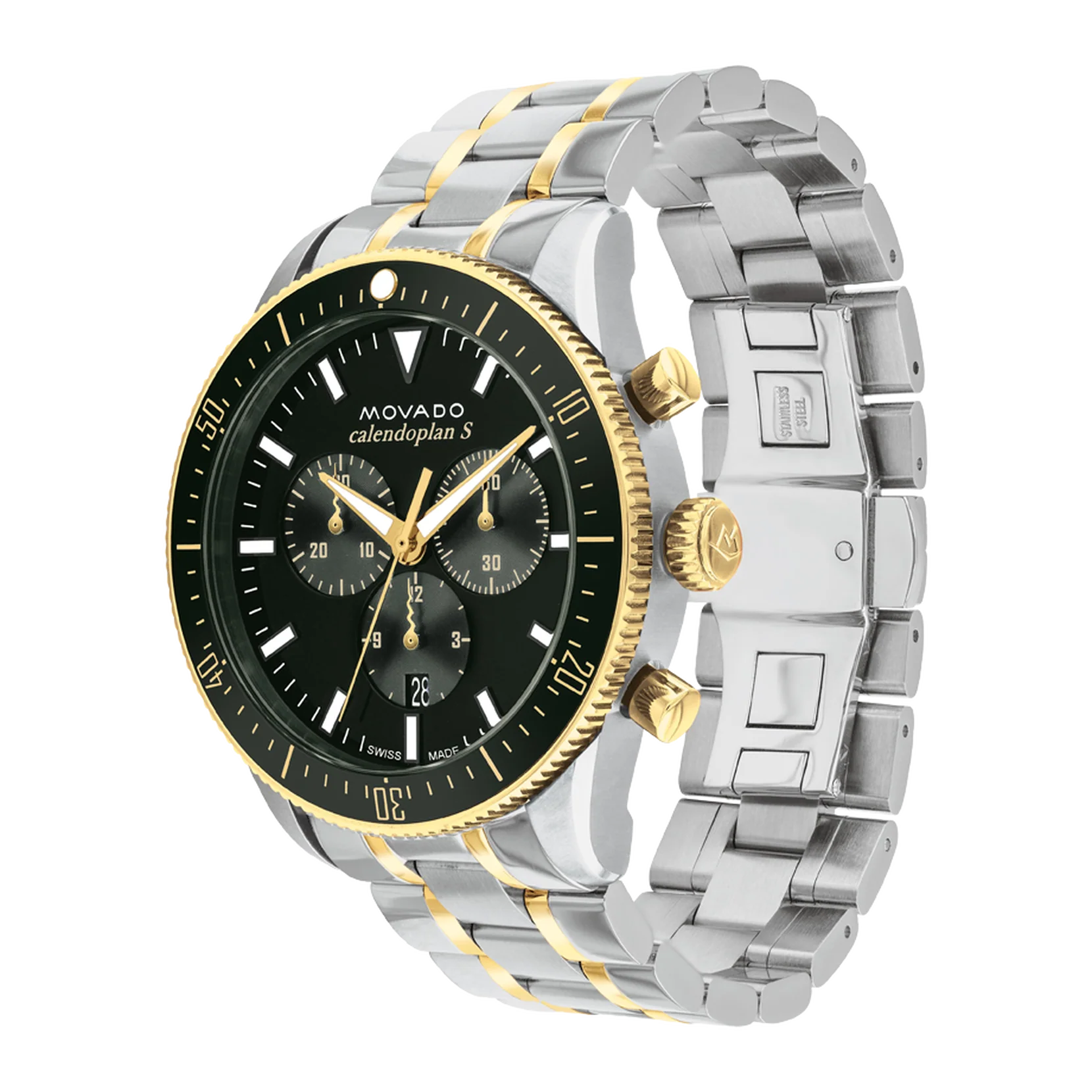 Movado Watch Heritage Series - 42mm Calendoplan S Chronograph - Image 2