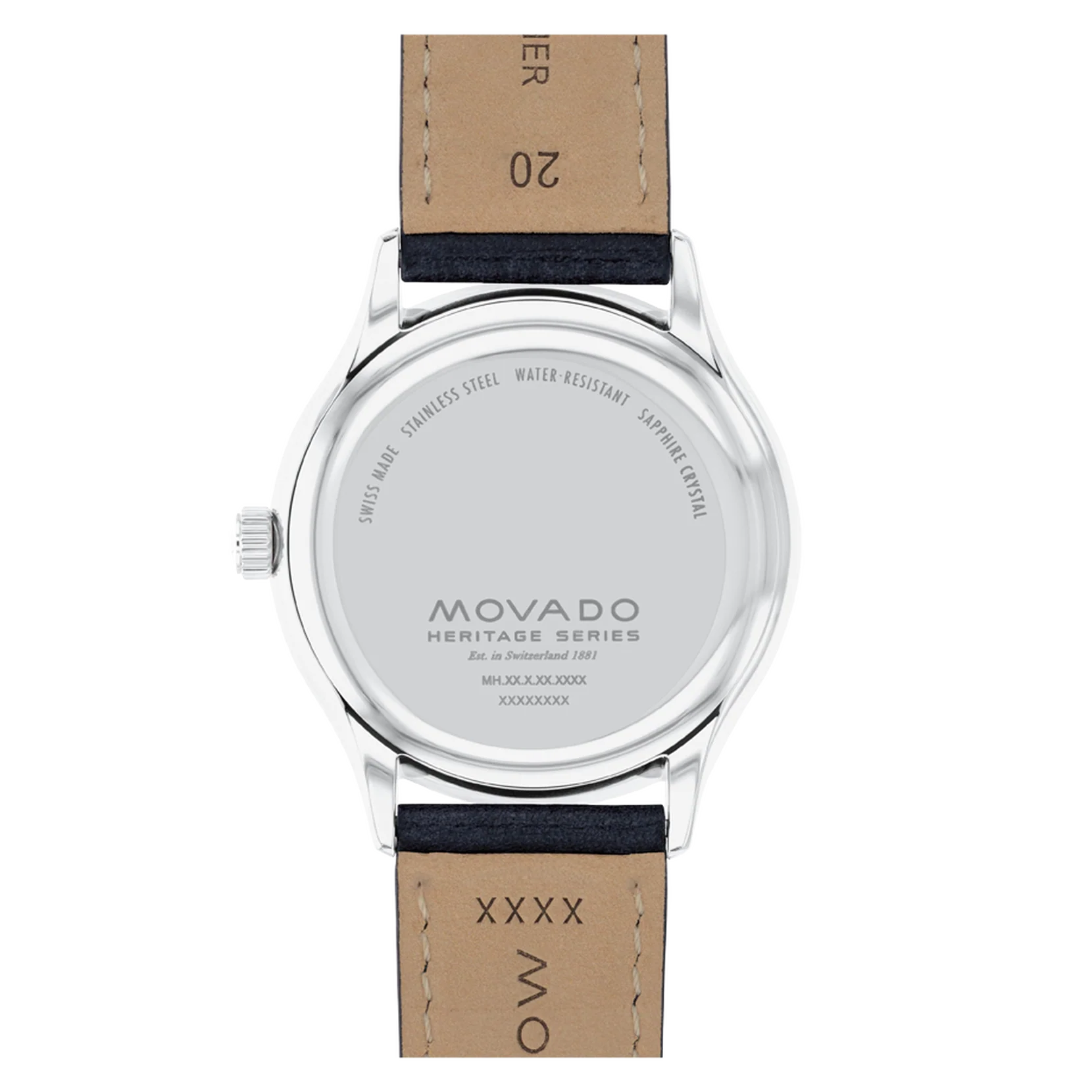 Movado Watch Heritage Series - 40mm Calendoplan - Image 3