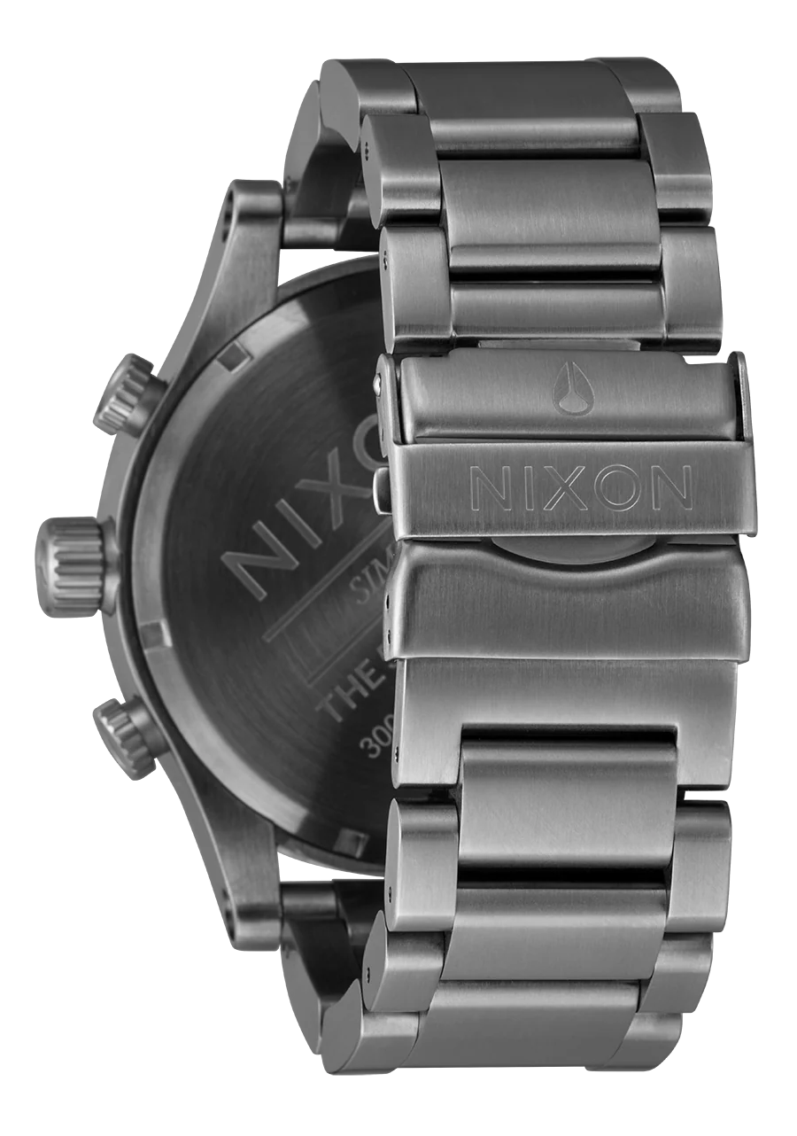 Nixon Watch 51-30 Chrono - Light Gunmetal/DK Forest - Image 4
