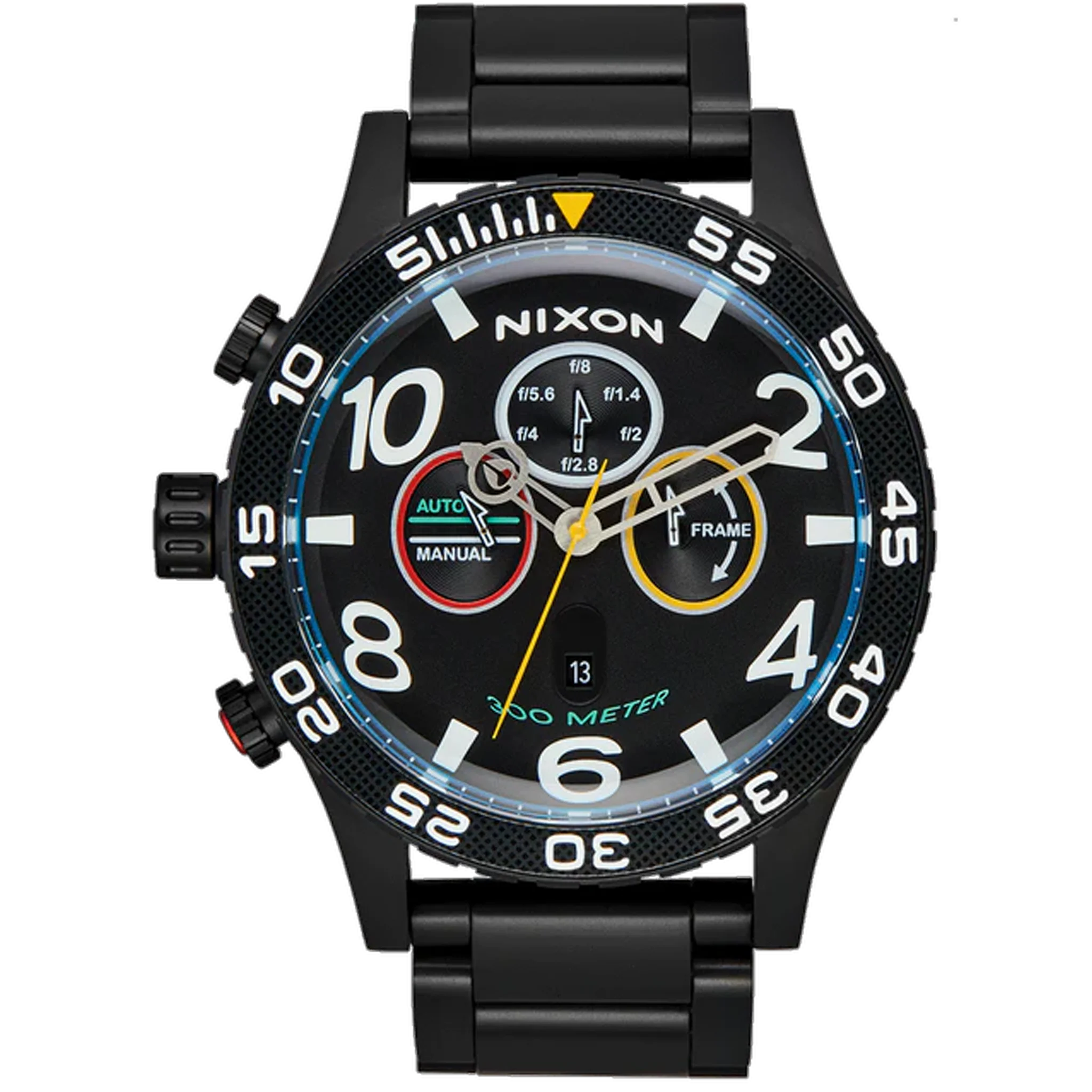 Nixon Watch 51-30 Chrono - Fisheye/Super Black/Black