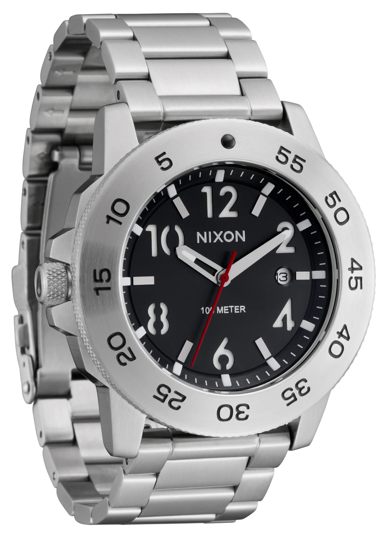Nixon Smyth 44 - Silver/Black - Image 3