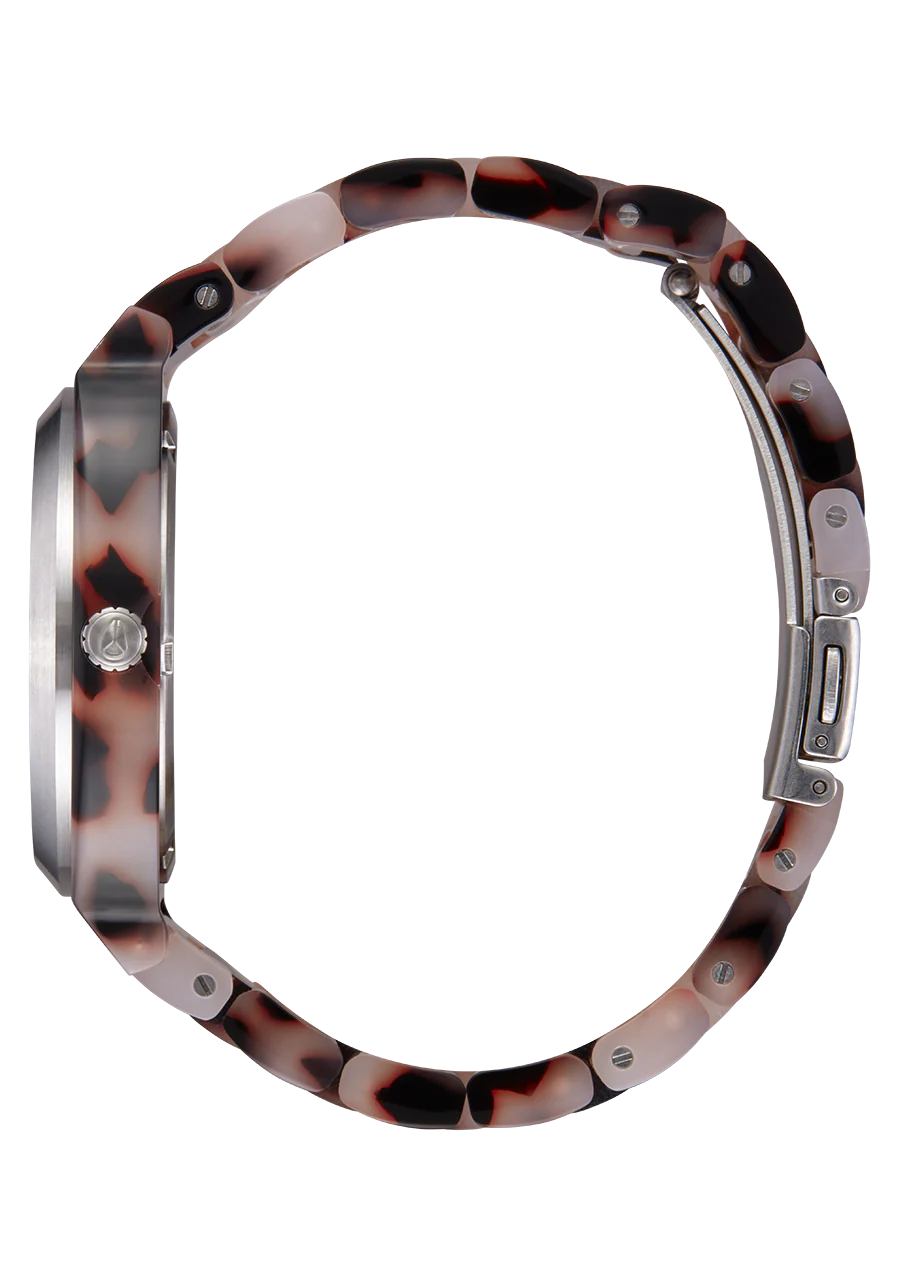 Nixon Watch Time Teller Acetate - Pink Tortoise/MOP - Image 2