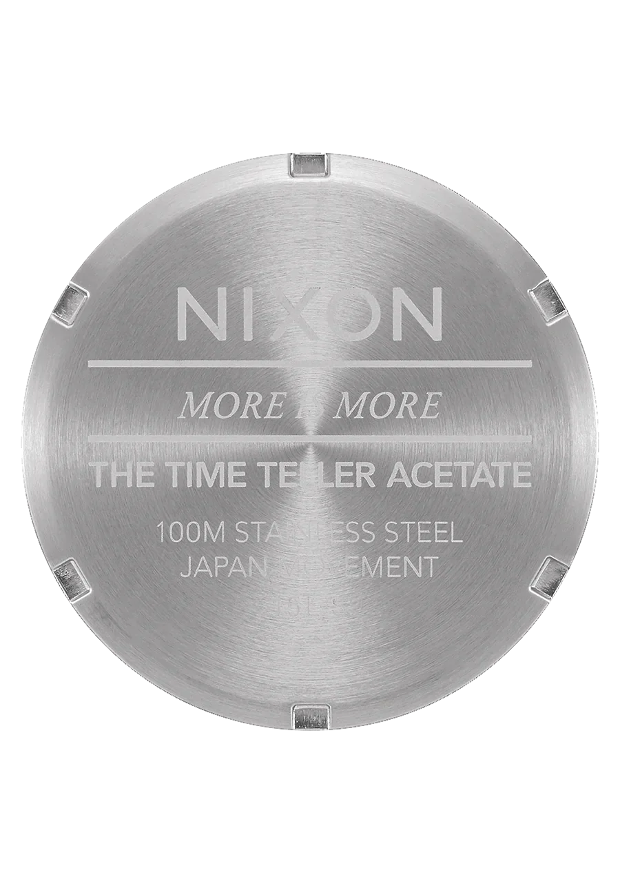 Nixon Watch Time Teller Acetate - Pink Tortoise/MOP - Image 4