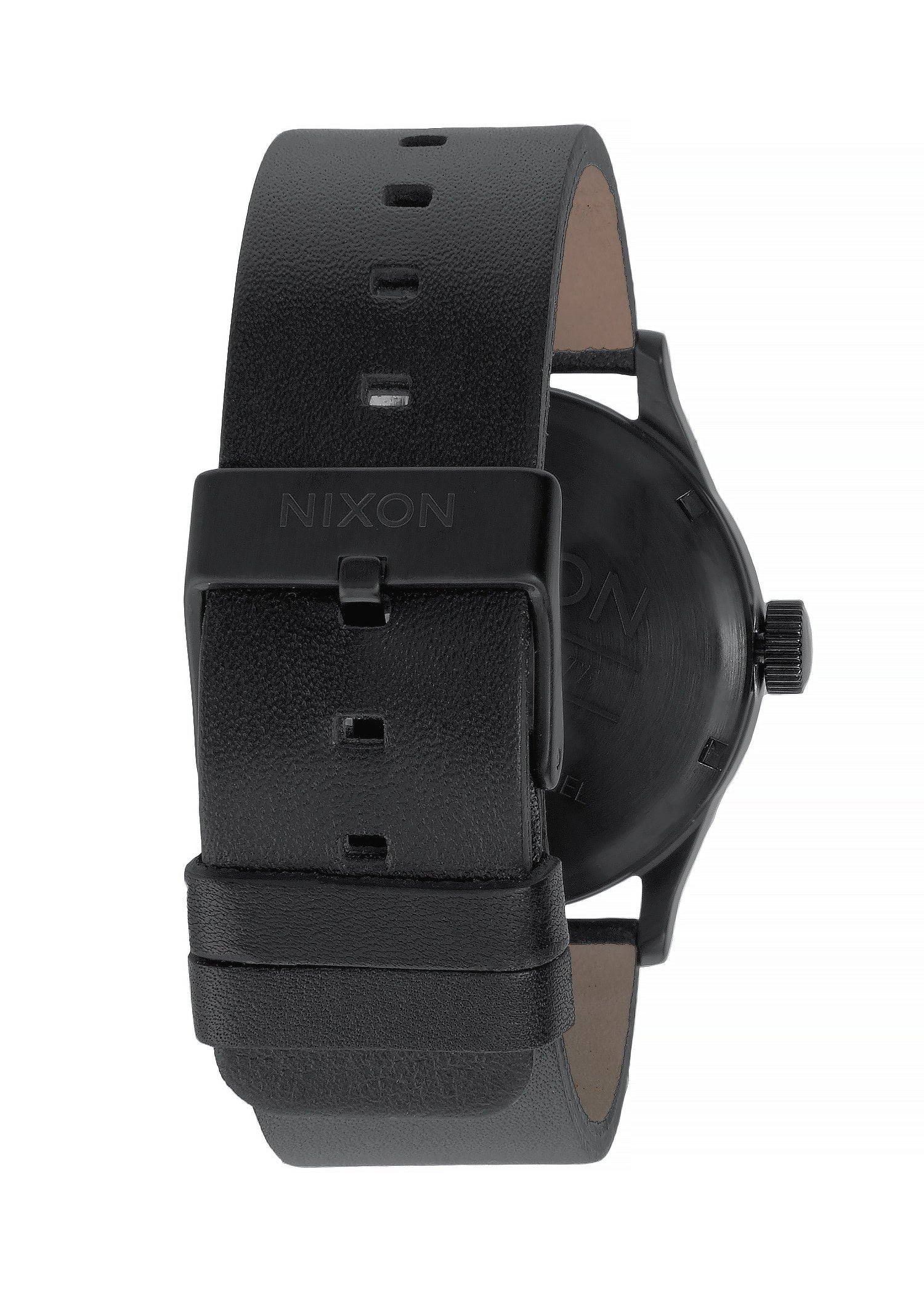 Nixon Sentry Leather - All Black - Image 3