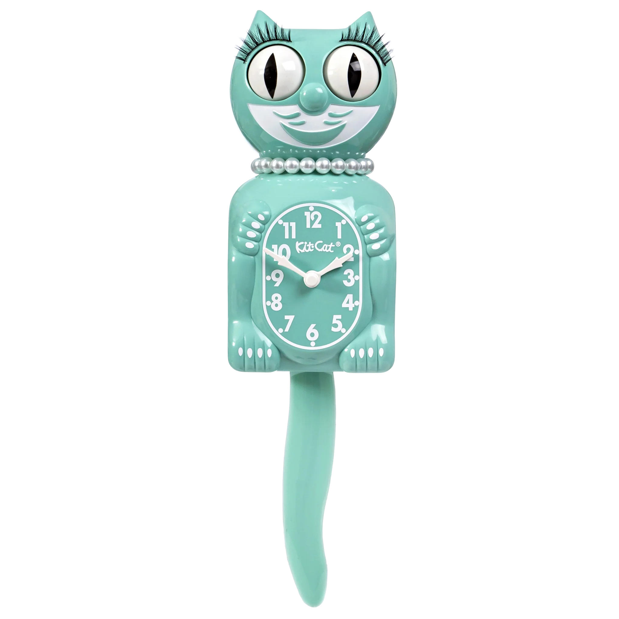 Ocean Waves Lady Kit-Cat® Klock