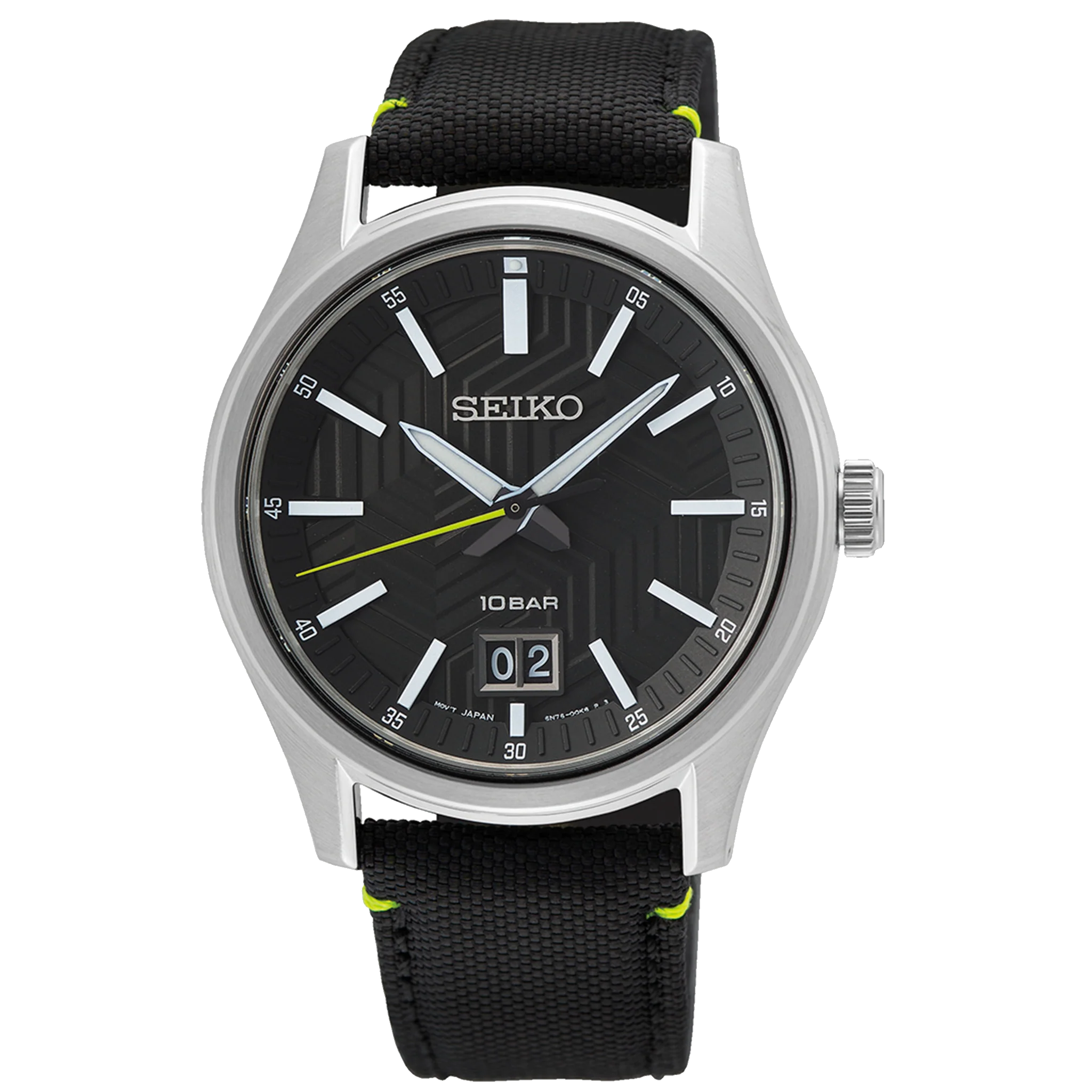 Seiko 39.5mm - Black Dial
