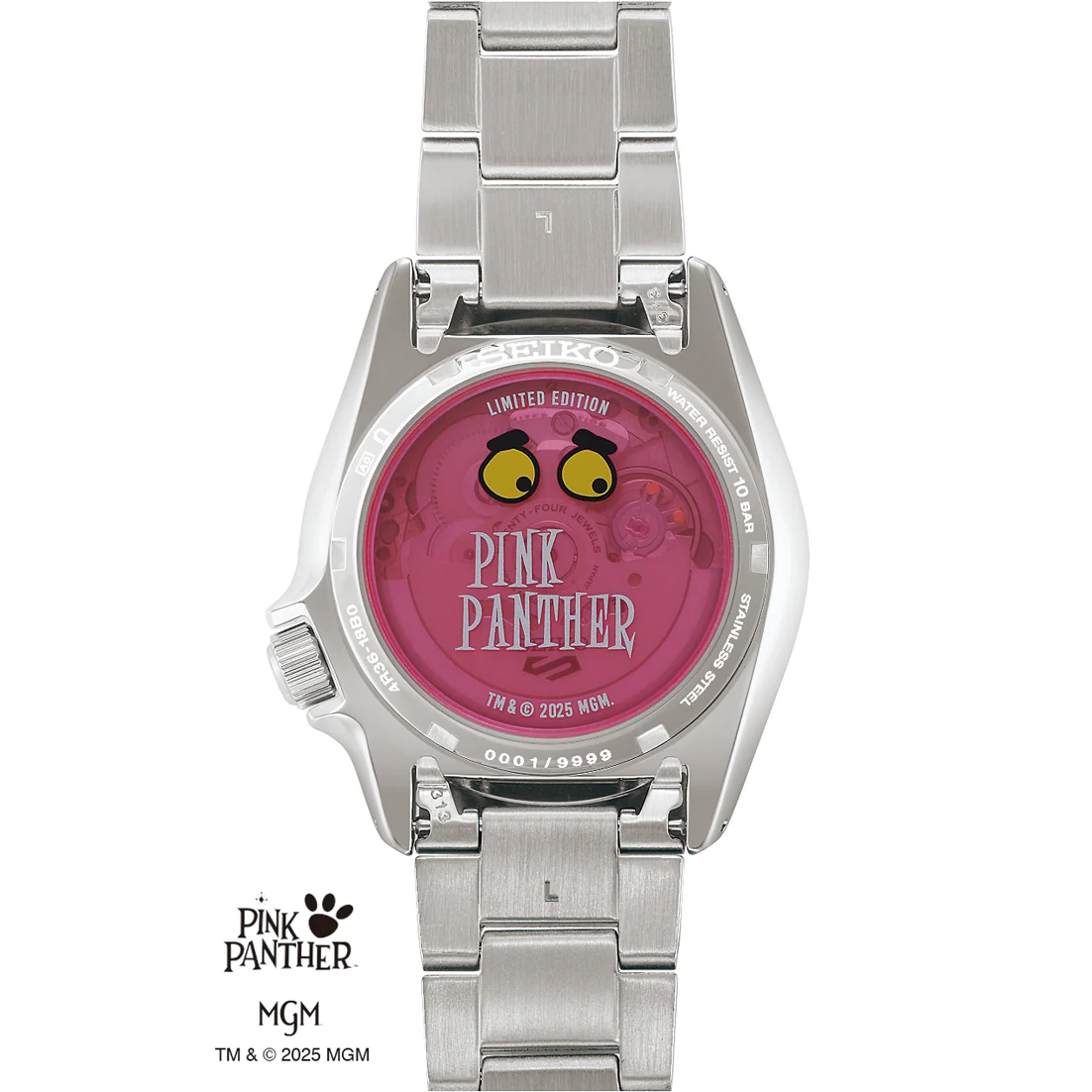 Seiko 5 Sport 38mm - Pink Panther Limited Edition - Image 2