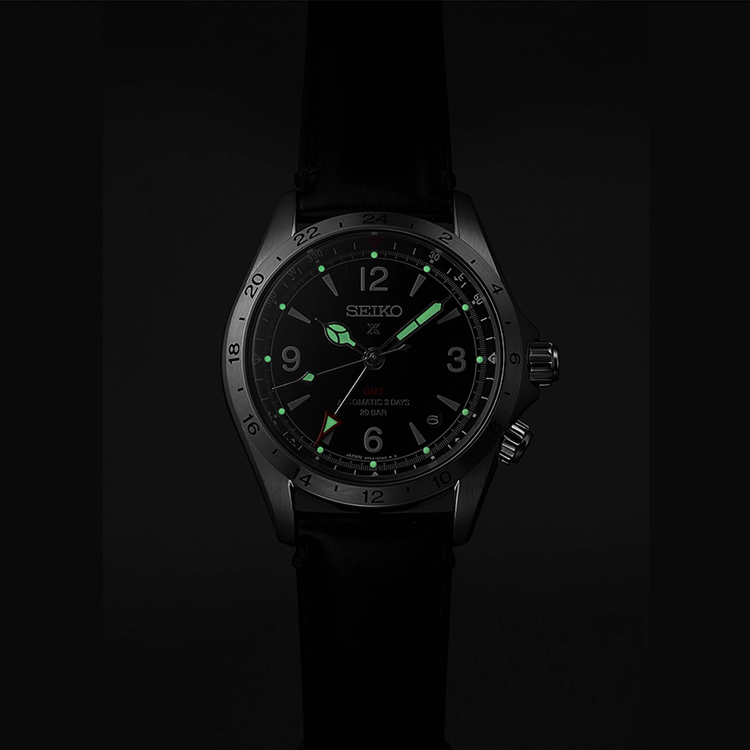 Seiko PROSPEX Alpinist GMT - Black Dial - Image 3