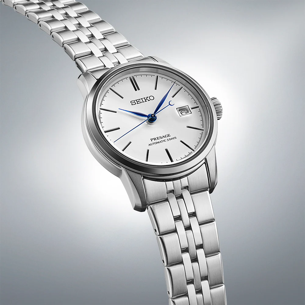 Seiko Presage Automatic - ‘Pure White’ Enamel Craftsmanship Series - Image 3