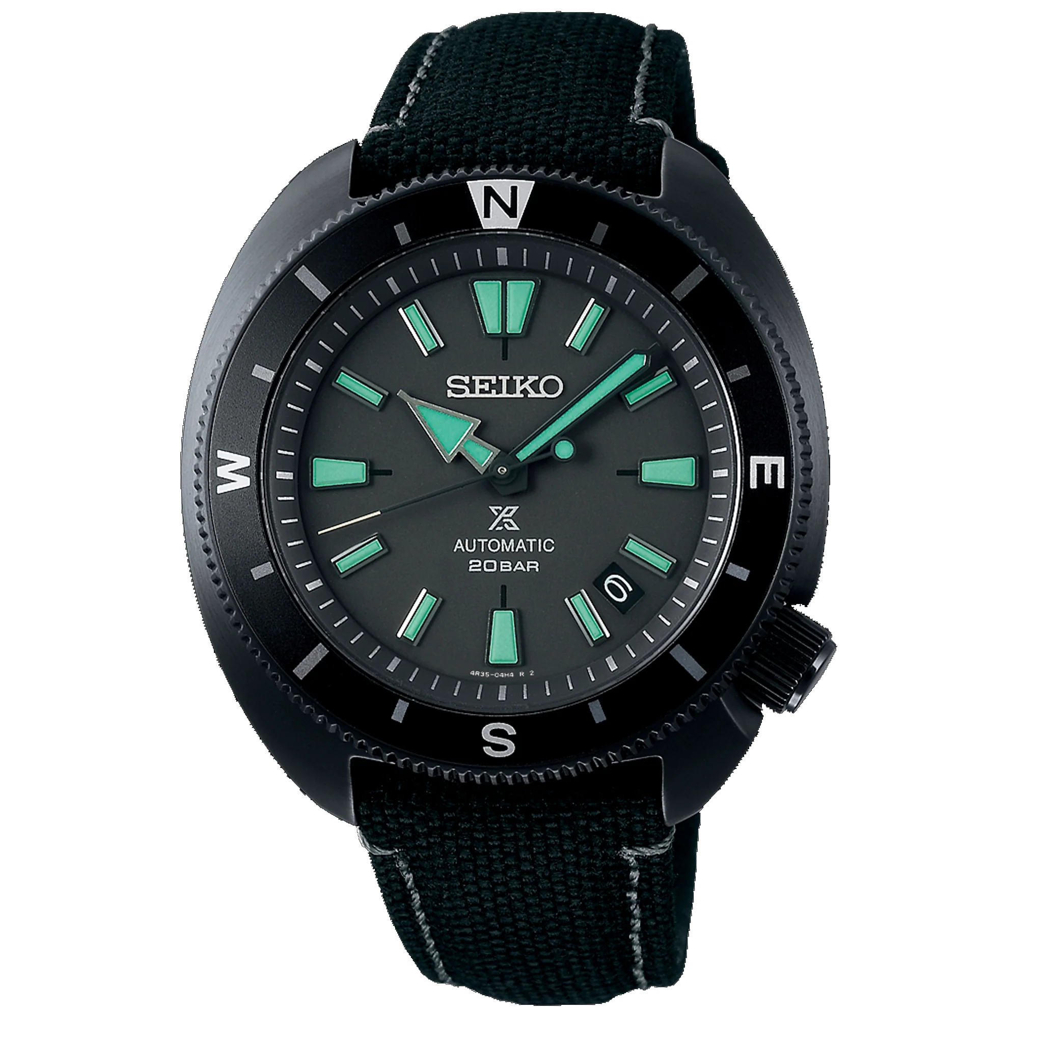 Seiko PROSPEX - 42mm Land Tortoise - Black Series