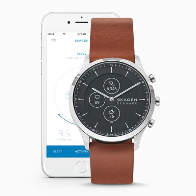 Skagen Jorn Hybrid Smartwatch HR - Stainless Steel - Image 5