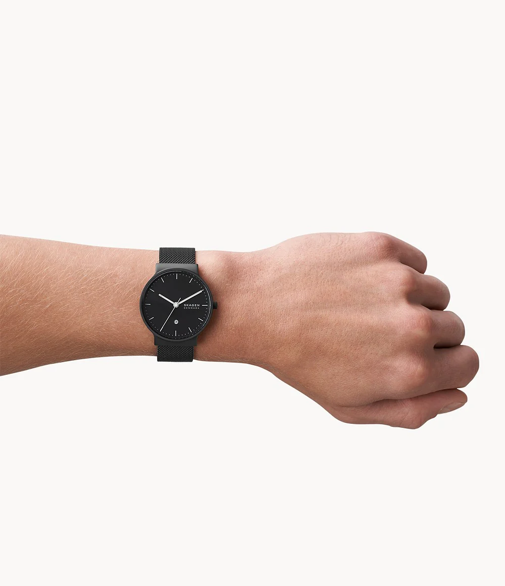 Skagen Watch Ancher - Black - Image 2
