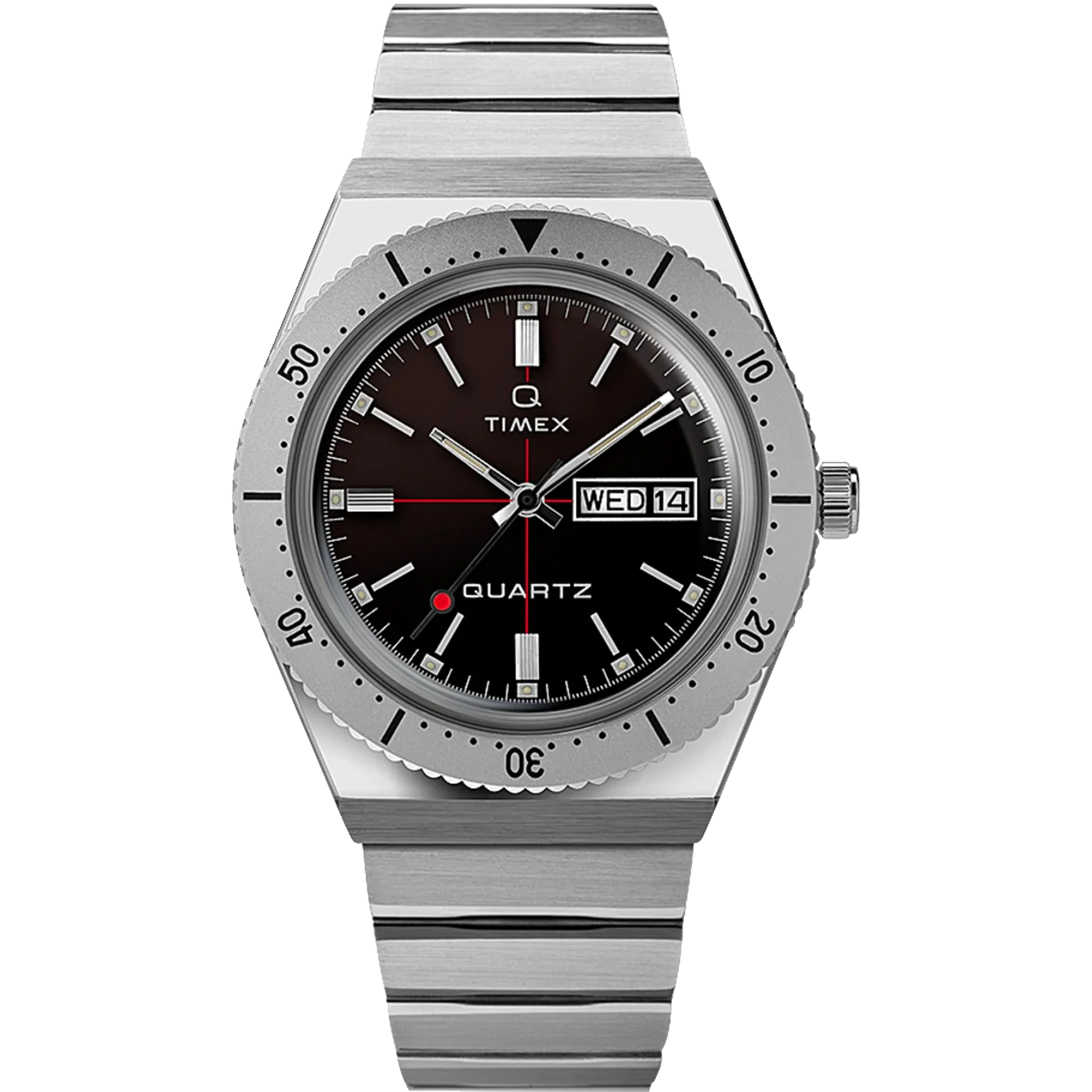 Timex - Todd Snyder x Q Timex 38mm Stainless Steel Bracelet