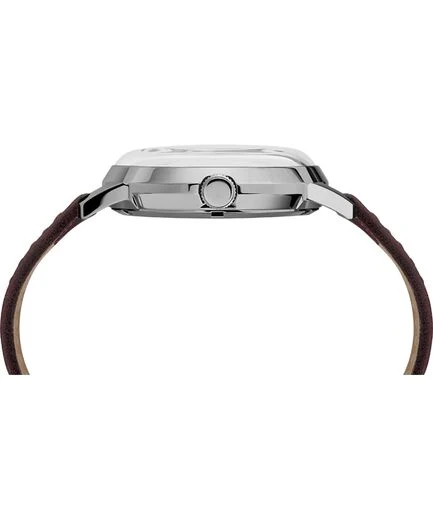 Timex - Marlin® Automatic 40mm Leather Strap Watch - Image 2
