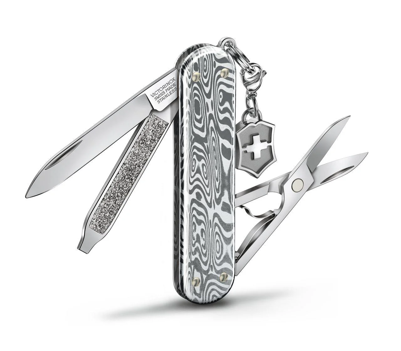 Victorinox - Small Swiss Army Knife - SD Brilliant Damast - Image 2