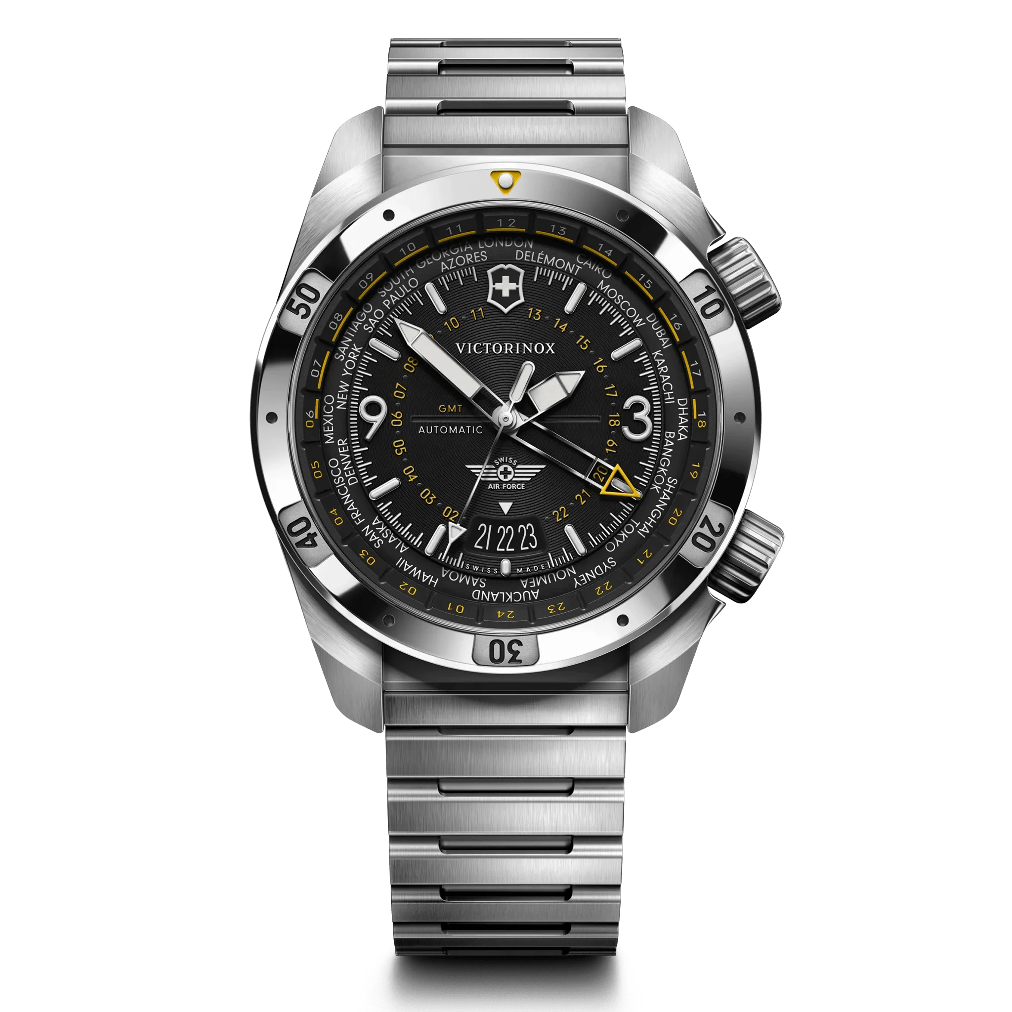 Victorinox Watch - Air Pro Automatic GMT - Black Dial