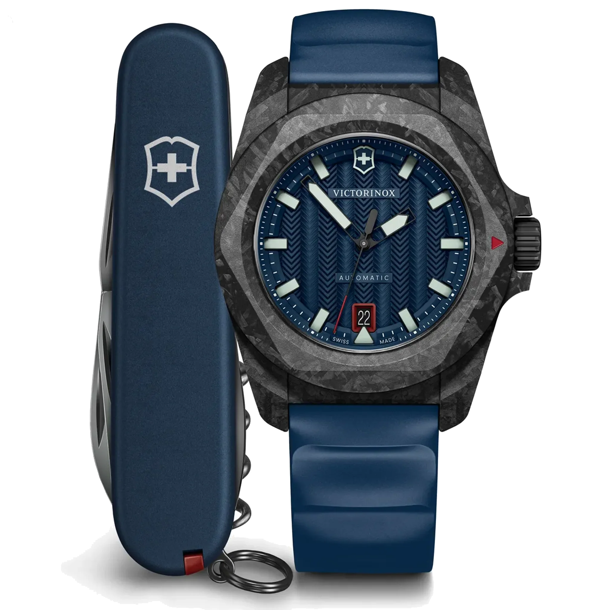 Victorinox Watch - 41mm I.N.O.X Carbon Automatic Set