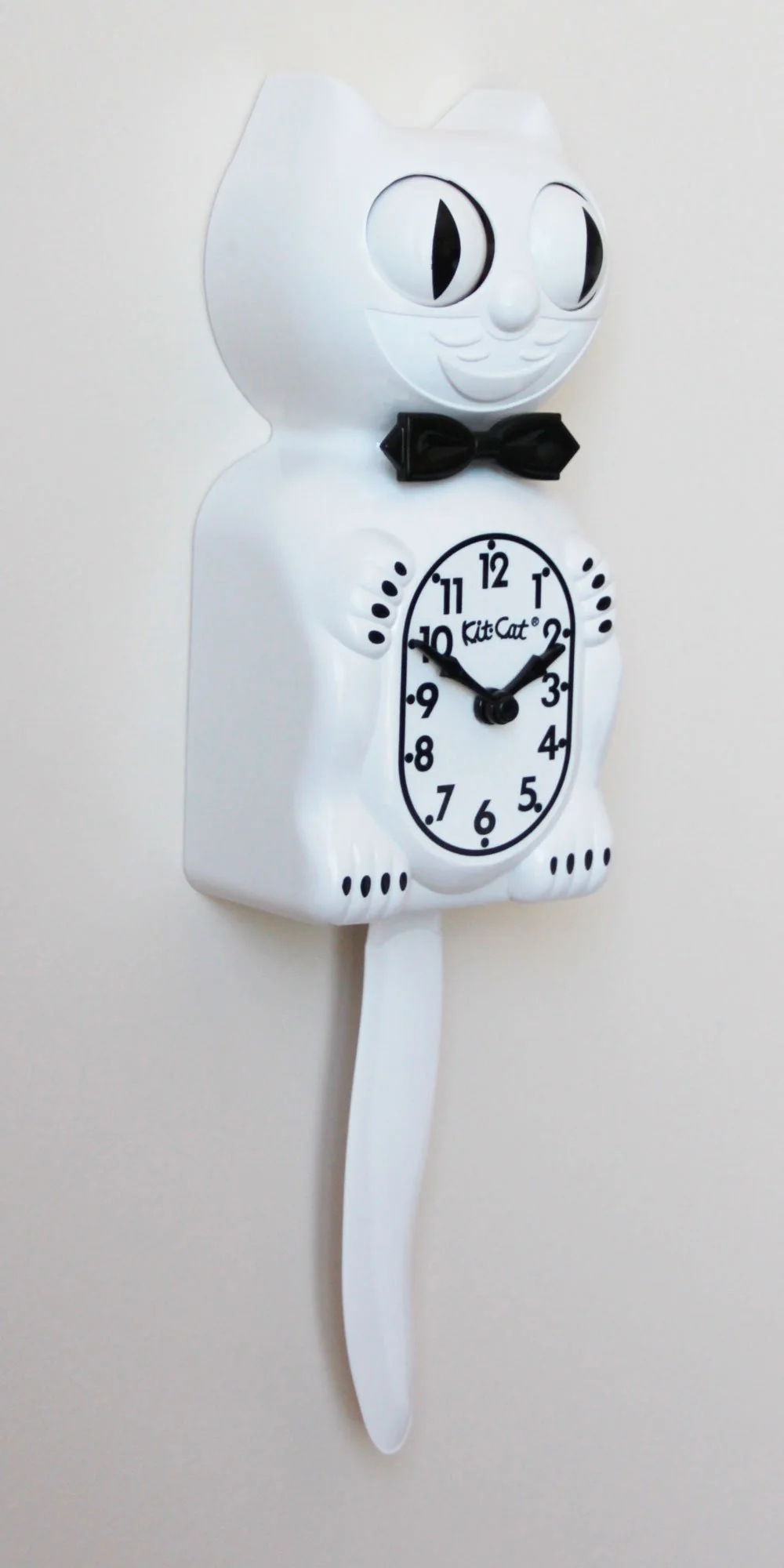 White Gentleman Delight Kit-Cat® Klock - Image 4